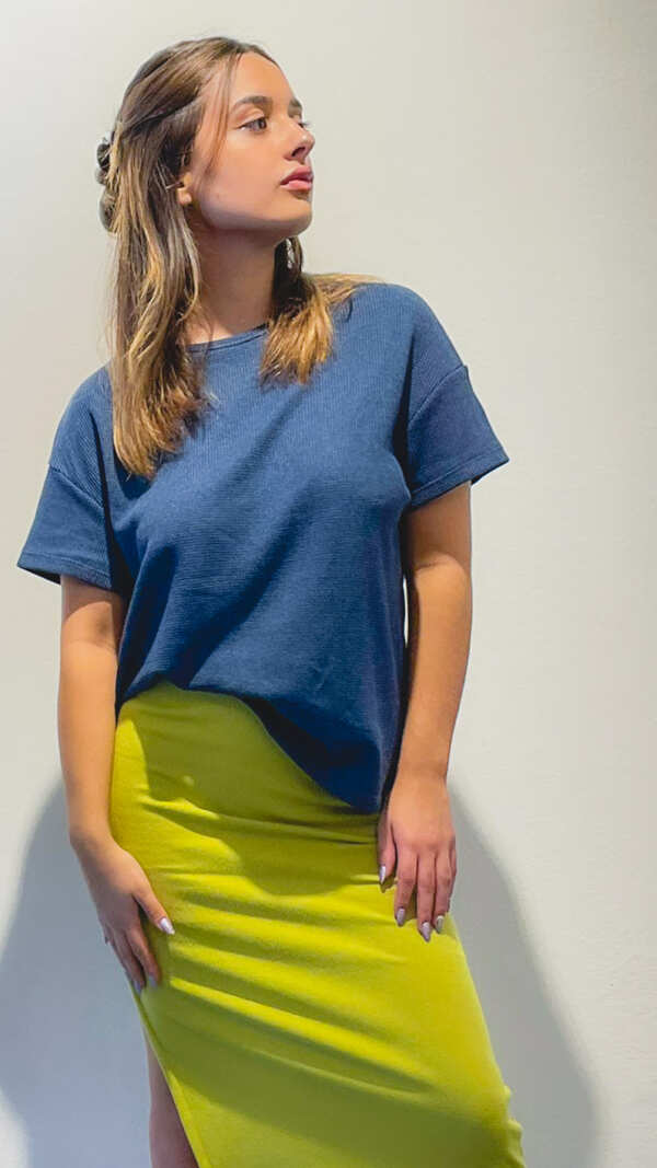 Falda larga