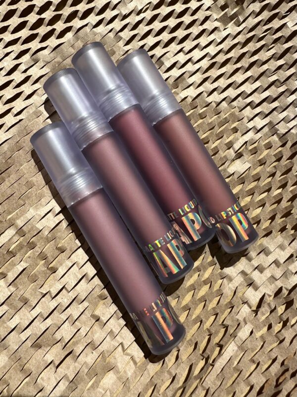 Labial liquido mate 4 tonos