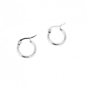 Aro Acero Blanco Sybil 15 mm